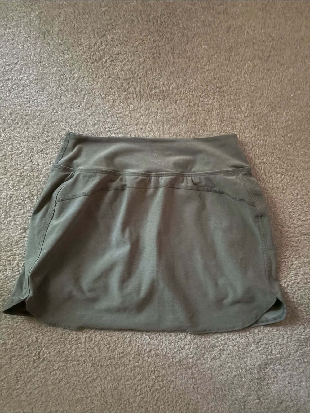 Beyond Yoga Olive Green Active Skirt